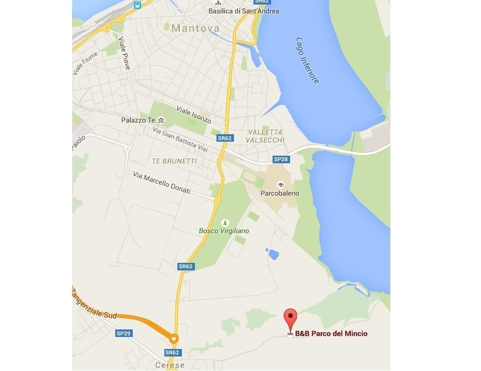 Bed and Breakfast Bb Parco Del Mincio Вирджилио Номер фото